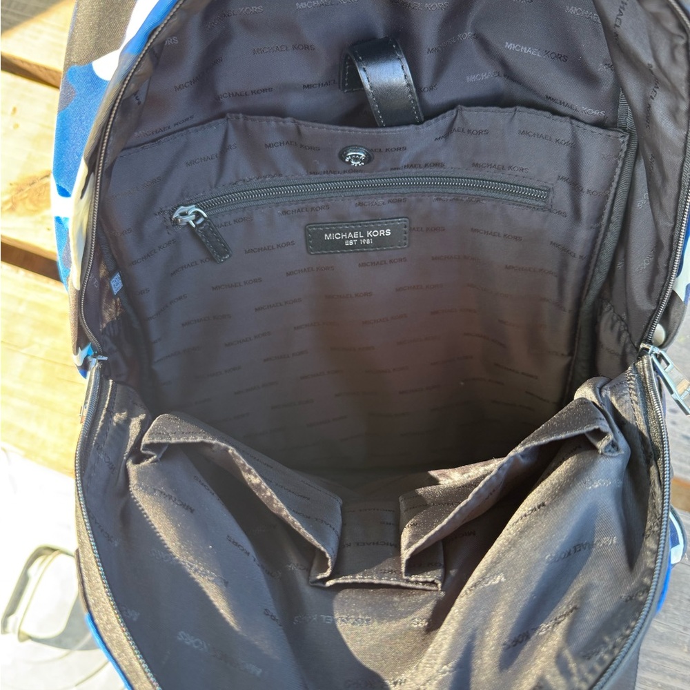 Michael Kors Blue Backpack for Men